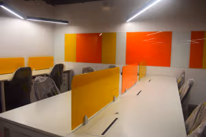 3 Person Coworking Desk