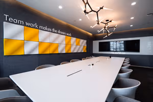 3 Person Coworking Desk