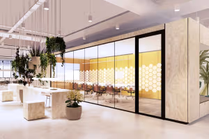 2 Person Coworking Desk