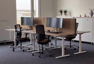 1 Person Coworking Desk