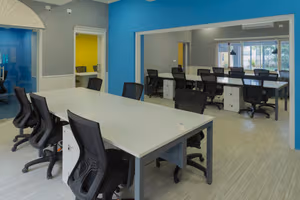 3 Person Coworking Desk