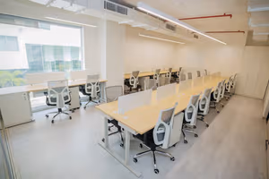 2 Person Coworking Desk