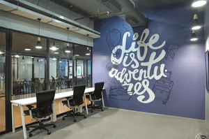 1 Person Coworking Desk