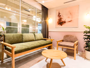 3 Person Coworking Desk