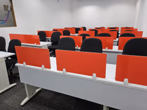 3 Person Coworking Desk