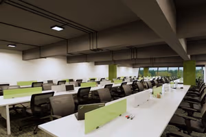 4 Person Coworking Desk