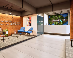 7 Person Coworking Desk