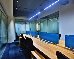 5 Person Coworking Desk