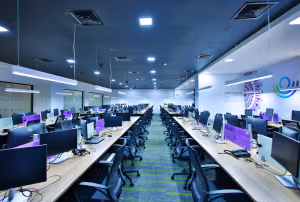 9 Person Coworking Desk