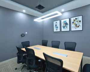 3 Person Coworking Desk