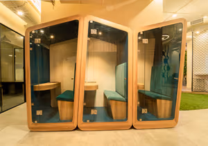 3 Person Coworking Desk