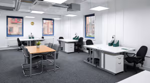 4 Person Coworking Desk