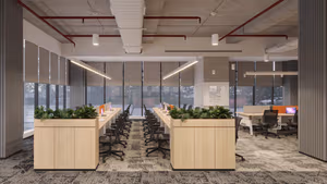 200 Person Private Office