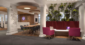 50 Person Private Office