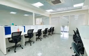 5 Person Coworking Desk