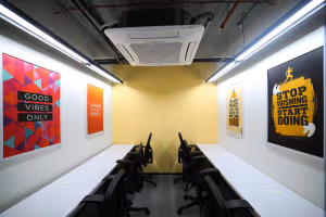 3 Person Coworking Desk