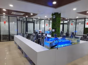 4 Person Coworking Desk