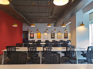 3 Person Coworking Desk