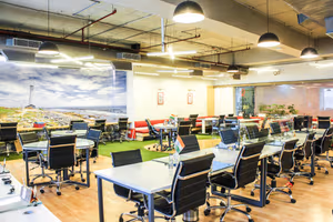 5 Person Coworking Desk