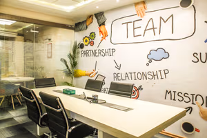 2 Person Coworking Desk