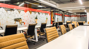 4 Person Coworking Desk