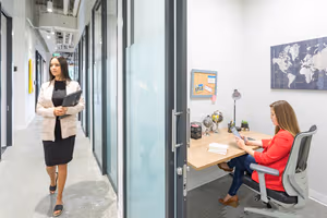 1 Person Coworking Desk