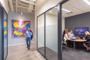 5 Person Coworking Desk