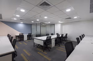 5 Person Coworking Desk