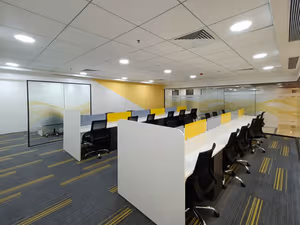 3 Person Coworking Desk