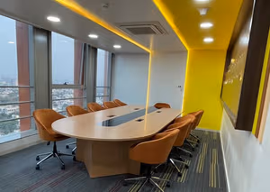 5 Person Coworking Desk
