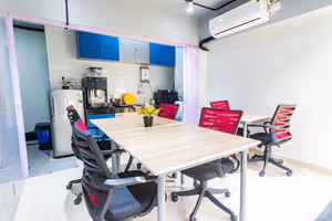 3 Person Coworking Desk