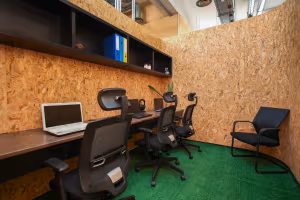 3 Person Private Office