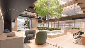 3 Person Private Office