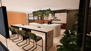 5 Person Private Office