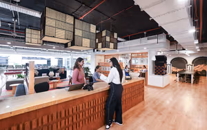 1 Person Coworking Desk
