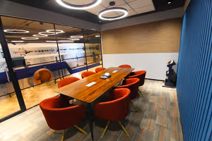 3 Person Coworking Desk