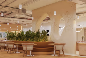 2 Person Coworking Desk