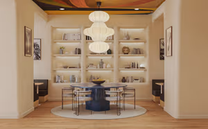 3 Person Coworking Desk