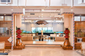 1 Person Coworking Desk