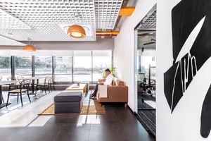3 Person Coworking Desk
