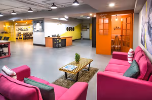 7 Person Coworking Desk