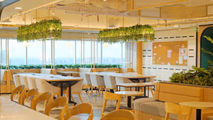 5 Person Coworking Desk