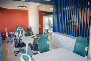 6 Person Coworking Desk