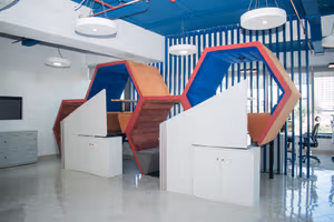 2 Person Coworking Desk