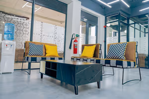 7 Person Coworking Desk