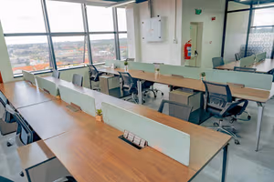4 Person Coworking Desk
