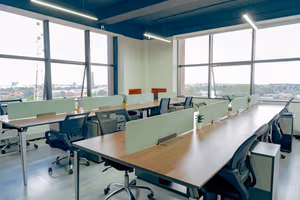 2 Person Coworking Desk