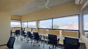 5 Person Coworking Desk