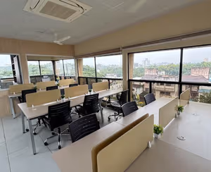 4 Person Coworking Desk
