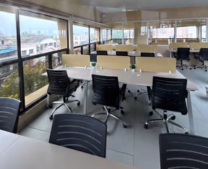2 Person Coworking Desk